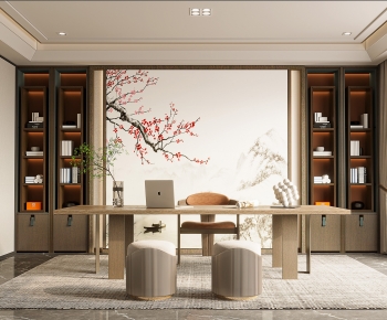 New Chinese Style Study Space-ID:752897028