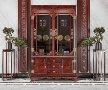 Chinese Style Decorative Cabinet-ID:755158906