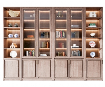 New Chinese Style Bookcase-ID:631843092