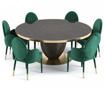 Modern Dining Table And Chairs-ID:914700041