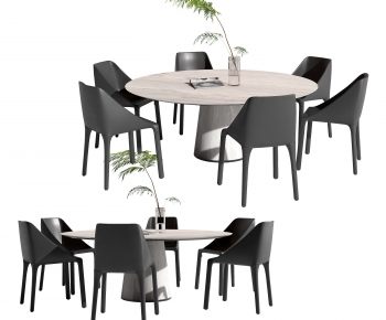 Modern Dining Table And Chairs-ID:158981089