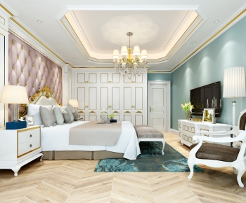 European Style Bedroom-ID:440181977