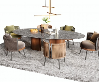 Modern Dining Table And Chairs-ID:647512917