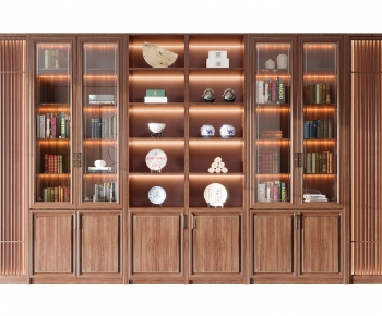 New Chinese Style Bookcase-ID:854027997