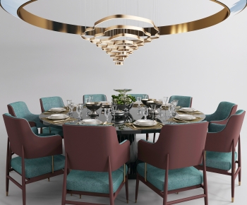 Modern Dining Table And Chairs-ID:685973888