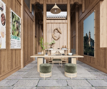 New Chinese Style Tea House-ID:802679136