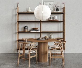 Nordic Style Dining Table And Chairs-ID:156099086