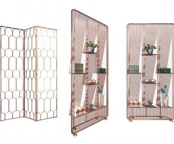 Modern Metal Screen Partition-ID:796088936