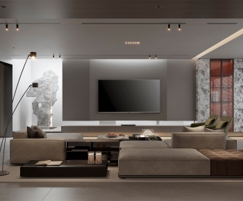 Modern A Living Room-ID:493026972
