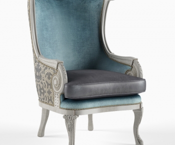 European Style Classical Style Single Sofa-ID:235105047