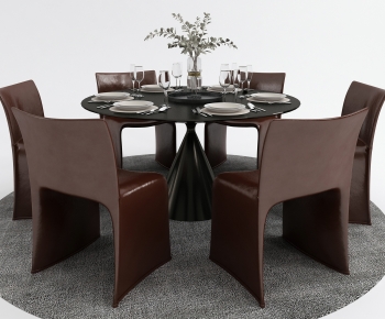 Modern Dining Table And Chairs-ID:276520018
