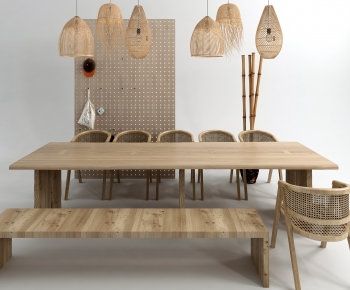 Modern Dining Table And Chairs-ID:402116063
