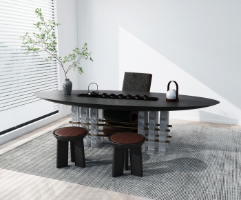 Wabi-sabi Style Tea Tables And Chairs-ID:303270834