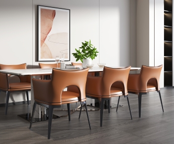 Modern Dining Table And Chairs-ID:253658068