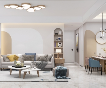 Modern A Living Room-ID:561141975