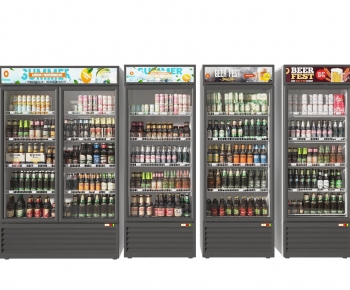 Modern Refrigerator Freezer-ID:395612969