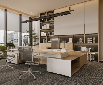 Modern Manager's Office-ID:561873914
