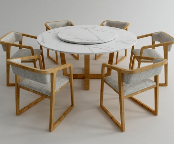 New Chinese Style Dining Table And Chairs-ID:433726074