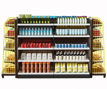 Modern Supermarket Shelf-ID:879985093