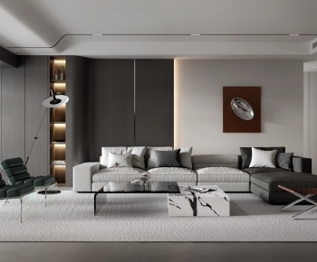 Modern A Living Room-ID:227339033