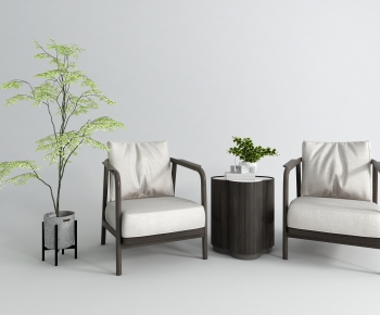 New Chinese Style Lounge Chair-ID:701642043