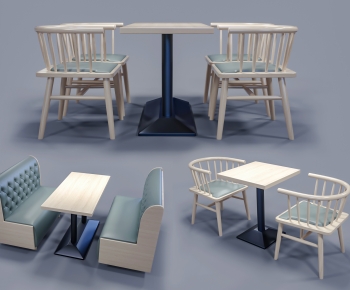 Modern Dining Table And Chairs-ID:154324053