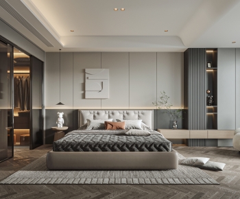 Modern Bedroom-ID:489324095