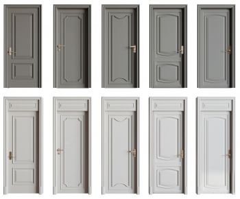 European Style Solid Wood Door-ID:704243908