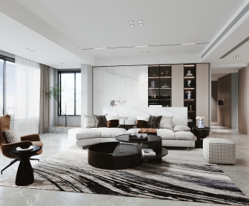 Modern A Living Room-ID:798708928