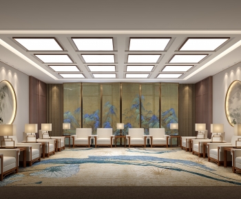 New Chinese Style Reception Room-ID:879340899