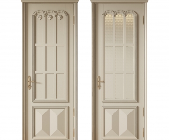 French Style Single Door-ID:701823006