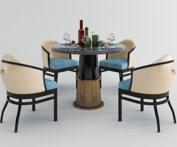 New Chinese Style Leisure Table And Chair-ID:631428967
