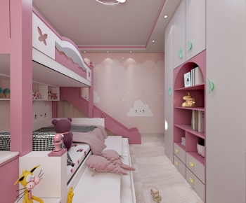 Modern Girl's Room Daughter's Room-ID:641291151