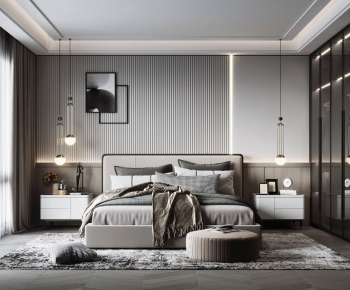 Modern Bedroom-ID:651690011