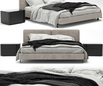 Modern Double Bed-ID:500241996
