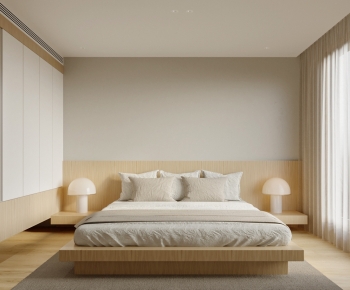 Modern Japanese Style Bedroom-ID:465820077