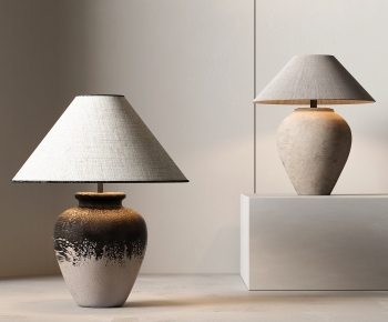 Wabi-sabi Style Table Lamp-ID:786089909