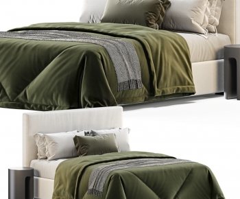 Modern Double Bed-ID:993756062