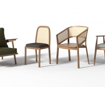 Wabi-sabi Style Lounge Chair-ID:668469919