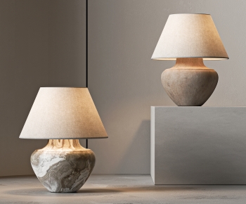 Wabi-sabi Style Table Lamp-ID:703116898