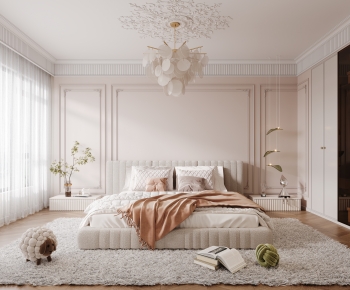French Style Bedroom-ID:160187018