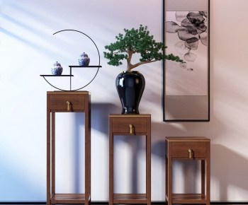 New Chinese Style Side Table/corner Table-ID:244246011