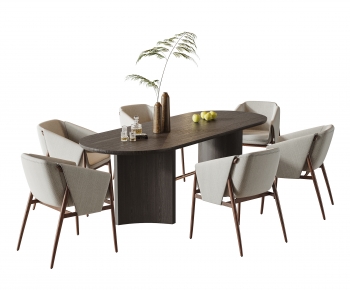 Modern Dining Table And Chairs-ID:837747106