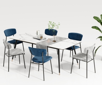 Modern Dining Table And Chairs-ID:555257084