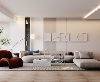 Wabi-sabi Style A Living Room-ID:244950069