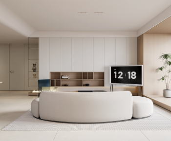 Modern A Living Room-ID:892209053