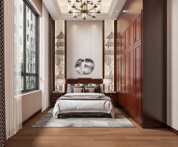 Chinese Style Bedroom-ID:278244021