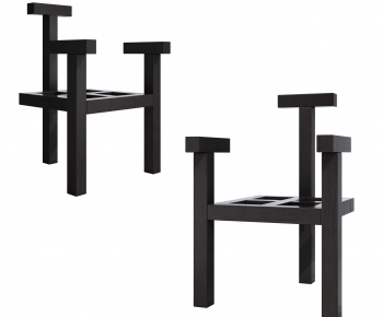 Wabi-sabi Style Single Chair-ID:115677128