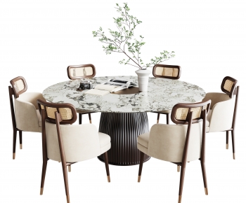 Modern Dining Table And Chairs-ID:754719973