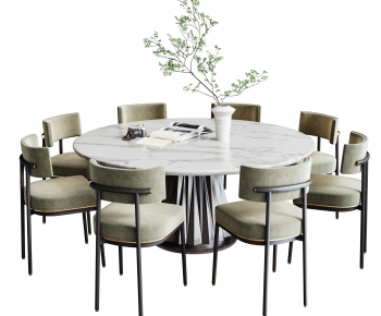 Modern Dining Table And Chairs-ID:311654095